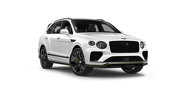 Bentley Hyderabad Bentley Bentayga Speed SUV in Snow Quartz Pearlescent white paint